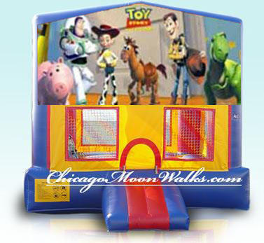 Toy Story Inflatable Bounce House Rental in Chicago Moonwalks